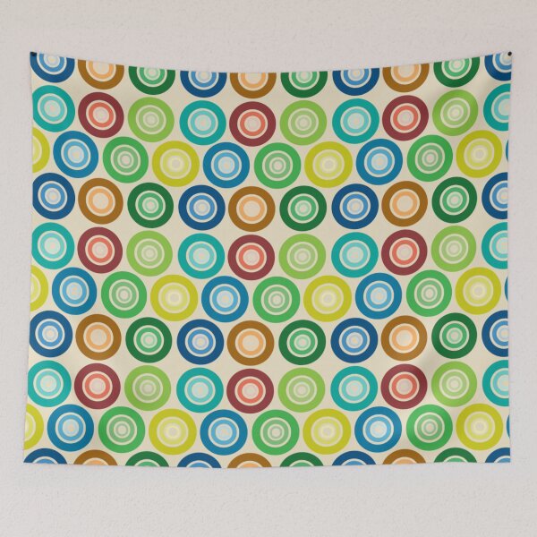 Item preview, Colored Circles Pattern designed and sold by sassav8.