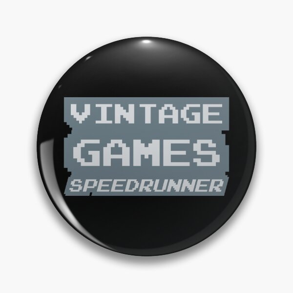 Item preview, Vintage Games Speedrunner designed and sold by BRU Design.