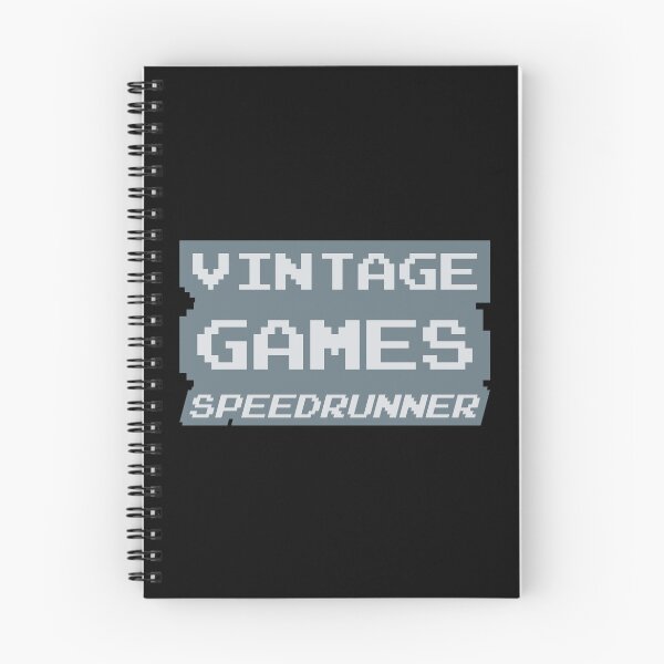 Item preview, Vintage Games Speedrunner designed and sold by BRU Design.