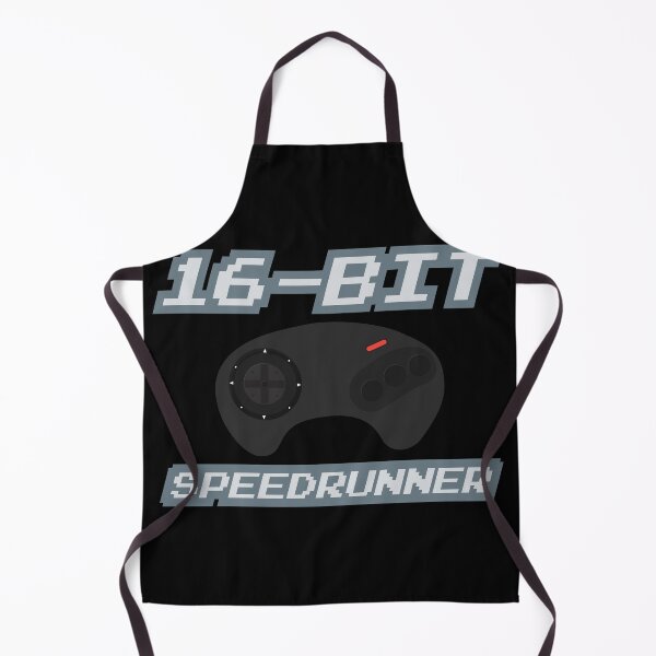 Item preview, 16-Bit Games Speedrunner designed and sold by BRU Design.