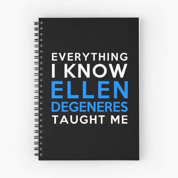 Item preview, Ellen DeGeneres - Everything i know designed and sold by 2Girls1Shirt.