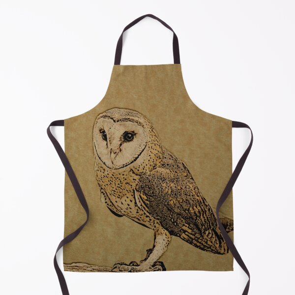 Item preview, Barn Owl Line Art designed and sold by ClownFishArts.