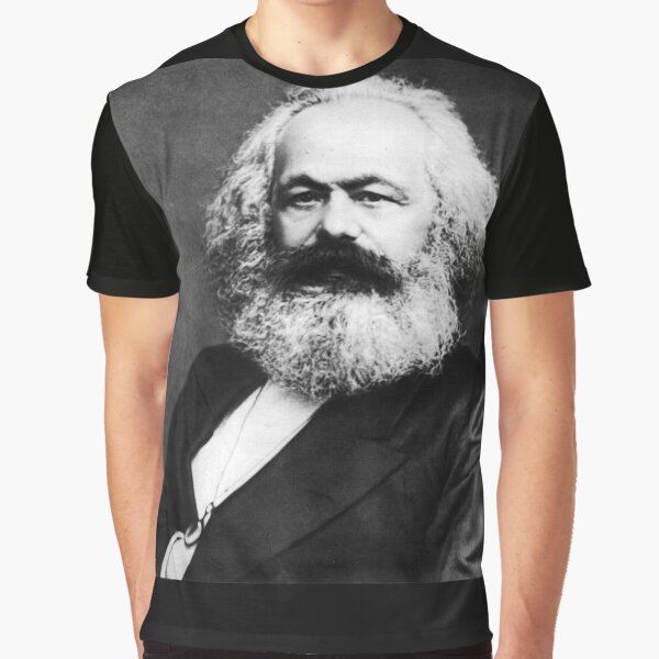 Vista previa del artículo con la obra «Carlos Marx», diseñado y vendido por wowlil.