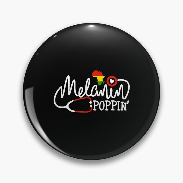 Item preview, Melanin Poppin Nurse Melanin Black African Pride Nurse designed and sold by RoseEddon.