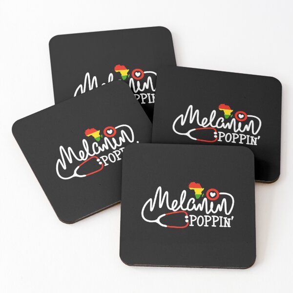 Item preview, Melanin Poppin Nurse Melanin Black African Pride Nurse designed and sold by RoseEddon.