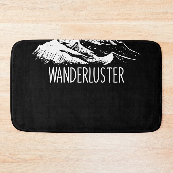 Item preview, Wanderluster , Camping Hiking Lover designed and sold by Outdoorsy World.