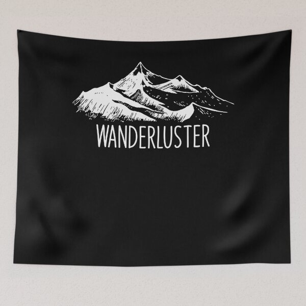 Item preview, Wanderluster , Camping Hiking Lover designed and sold by Outdoorsy World.