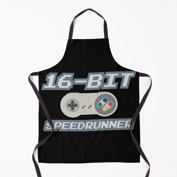 Item preview, 16-Bit Games Speedrunner designed and sold by BRU Design.