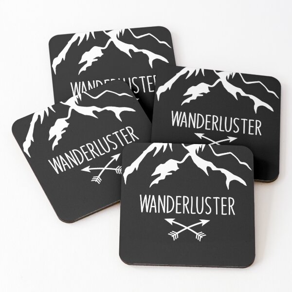 Item preview, Wanderluster , Camping Hiking Lover designed and sold by Outdoorsy World.