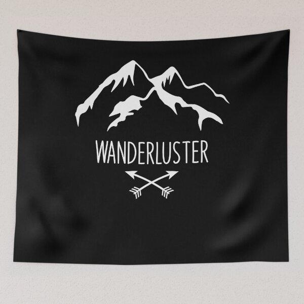 Item preview, Wanderluster , Camping Hiking Lover designed and sold by Outdoorsy World.