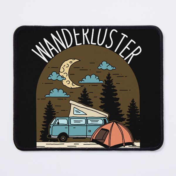 Item preview, Wanderluster , Camping Hiking Lover designed and sold by Outdoorsy World.