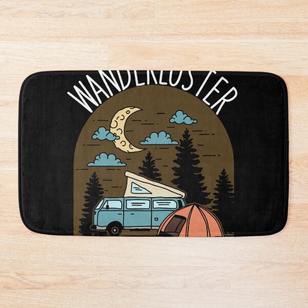 Item preview, Wanderluster , Camping Hiking Lover designed and sold by Outdoorsy World.