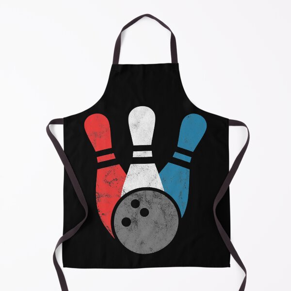 Item preview, Distressed Bowling - Bowling Pins And Ball designed and sold by Rebecca-Cruz.