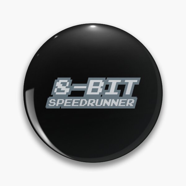 Item preview, 8-Bit Games Speedrunner designed and sold by BRU Design.