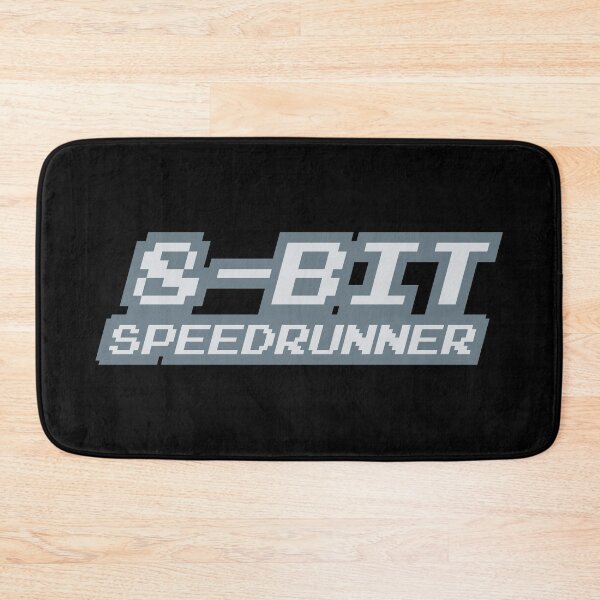 Item preview, 8-Bit Games Speedrunner designed and sold by BRU Design.
