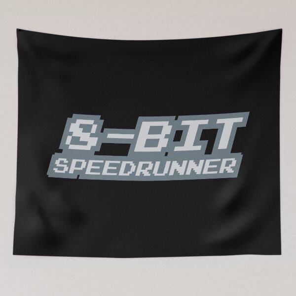 Item preview, 8-Bit Games Speedrunner designed and sold by BRU Design.