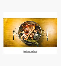 Finally, got you Bambi Photographic Print