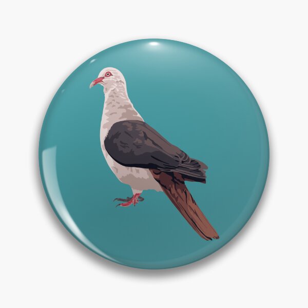 Item preview, Pink Pigeon Portrait designed and sold by GeoCreate.