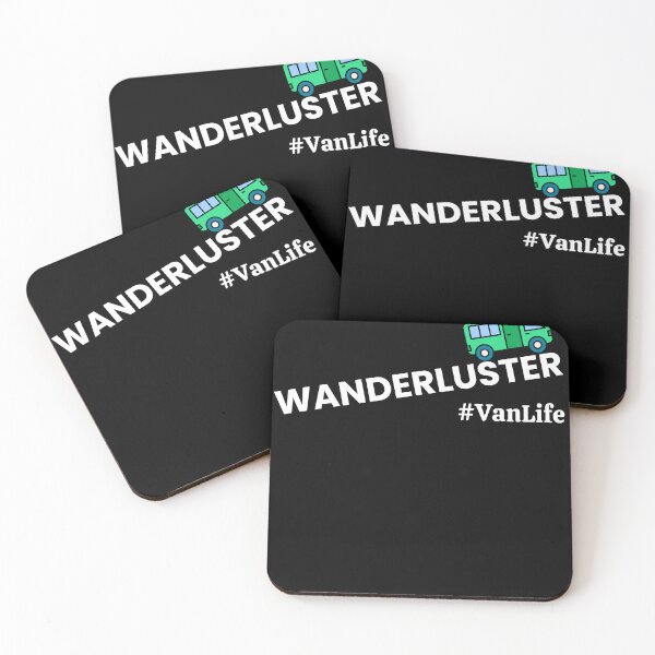 Item preview, Wanderluster , Camping Hiking Lover designed and sold by Outdoorsy World.
