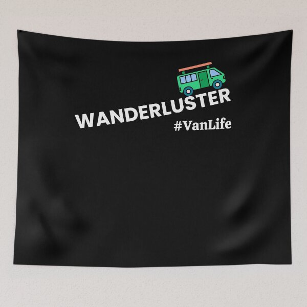 Item preview, Wanderluster , Camping Hiking Lover designed and sold by Outdoorsy World.