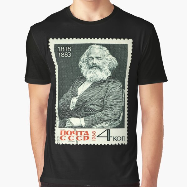 Vista previa del artículo con la obra «filósofo Carlos Marx», diseñado y vendido por wowlil.