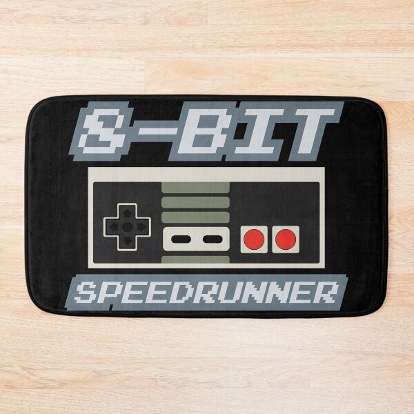 Item preview, 8-Bit Games Speedrunner designed and sold by BRU Design.