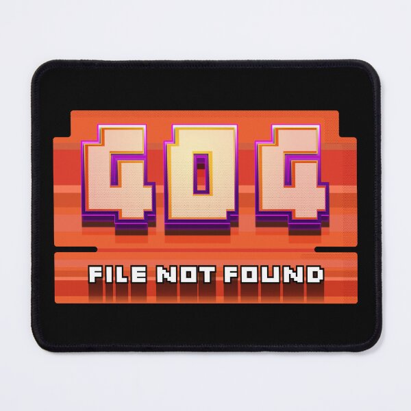 Item preview, 404 File Not Found - Pixel art designed and sold by KimoStudio.