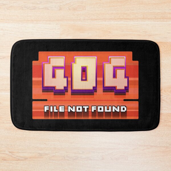 Item preview, 404 File Not Found - Pixel art designed and sold by KimoStudio.