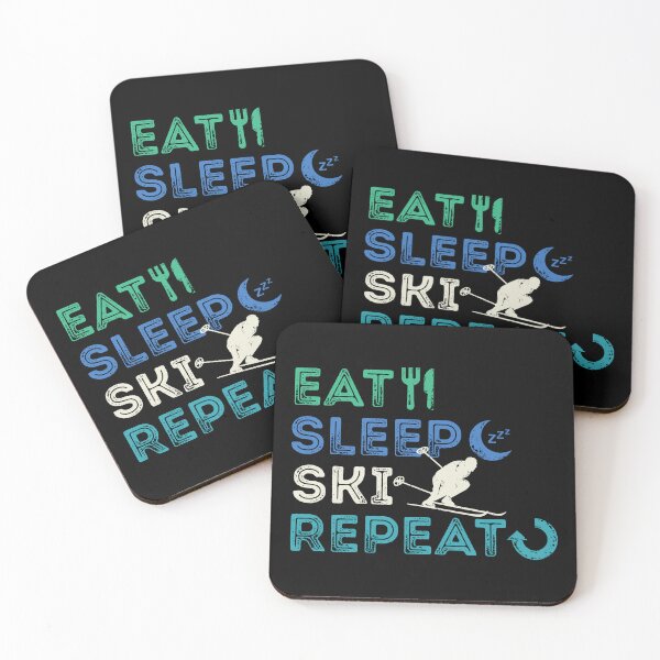Item preview,  Eat Sleep Ski Repeat designed and sold by Mariel  Toigo.