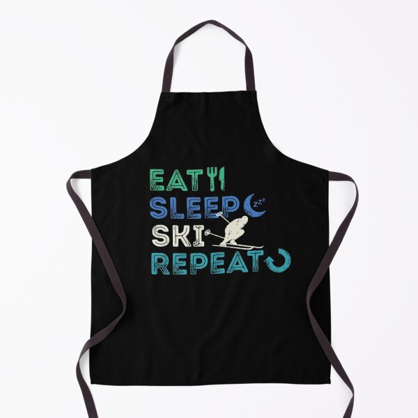 Item preview, Eat Sleep Ski Repeat designed and sold by Mariel Toigo.