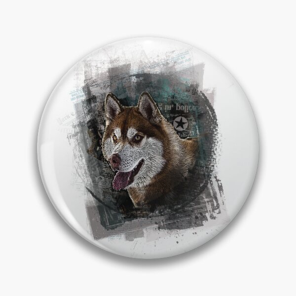 Item preview, siberian husky portrait  designed and sold by ranker666.