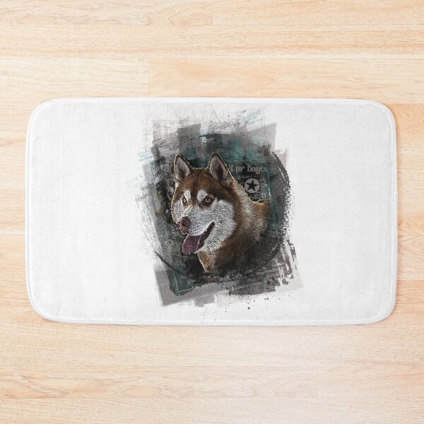 Item preview, siberian husky portrait  designed and sold by ranker666.