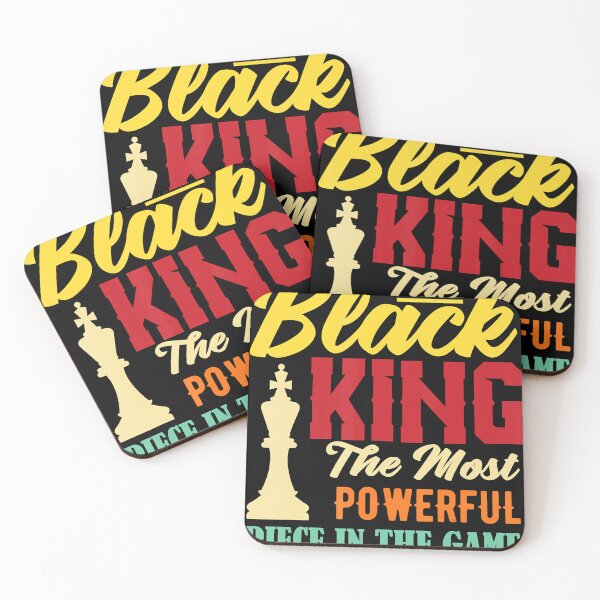 Item preview, Black King The Most Powerful Piece in The Game Black Pride designed and sold by DavidBenson47.