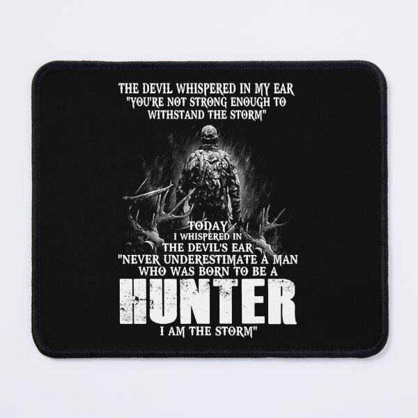 Item preview, Who Was Born To Be A Hunter Funny Hunting Hunters designed and sold by RachaelEliezer.
