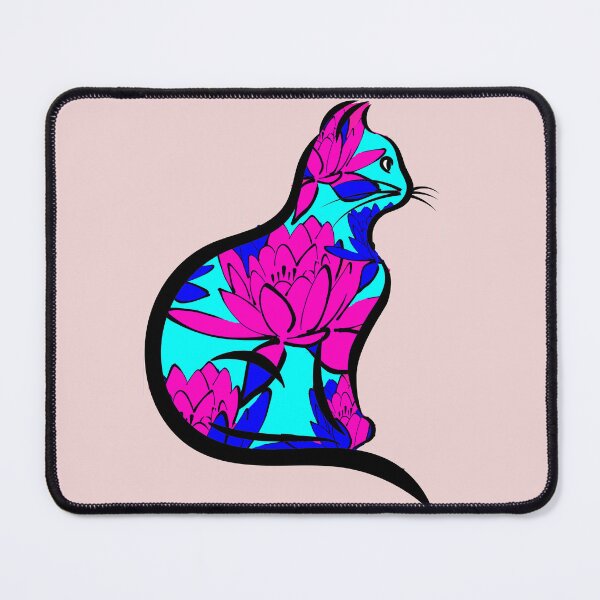 Item preview, Cat In Lotus Tattoo designed and sold by Vavilonskaya.