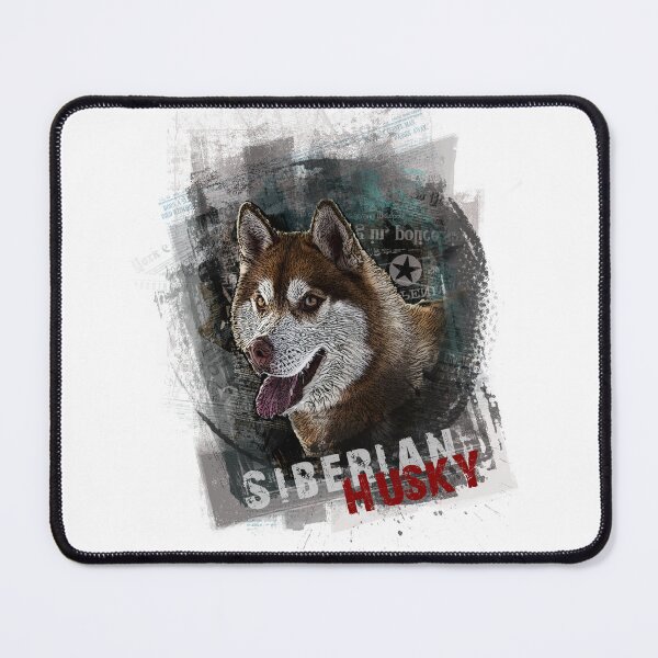 Item preview, siberian husky portrait designed and sold by ranker666.