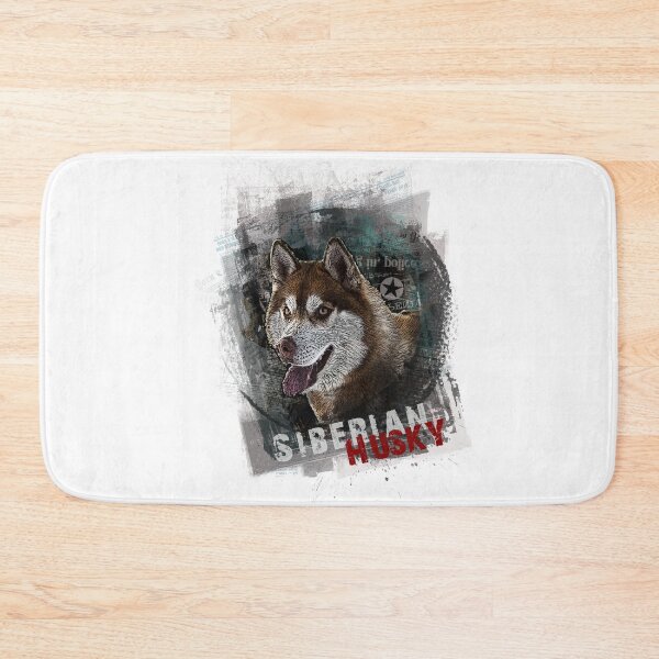 Item preview, siberian husky portrait designed and sold by ranker666.