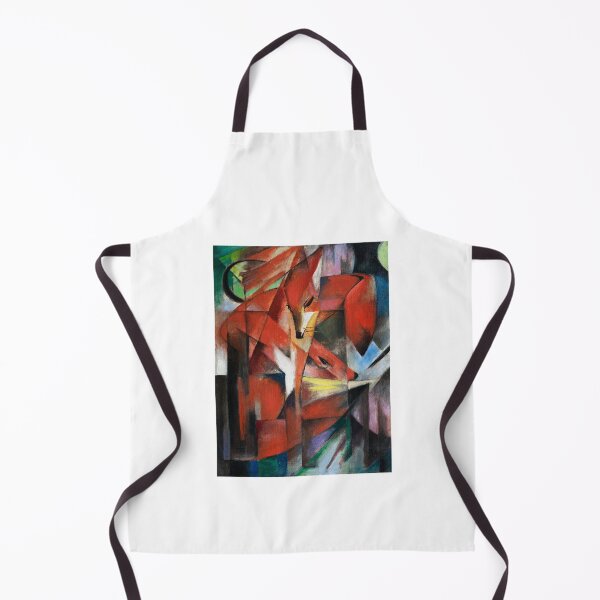 Item preview, Franz Marc's The Foxes famous painting abstract designed and sold by CrazyCatx.