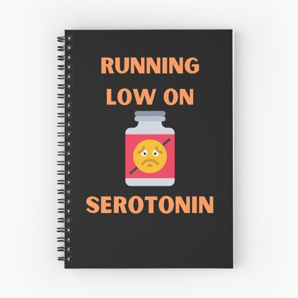 Item preview, Running Low On Serotonin Funny Sad Emoji designed and sold by BhavyaBathla.