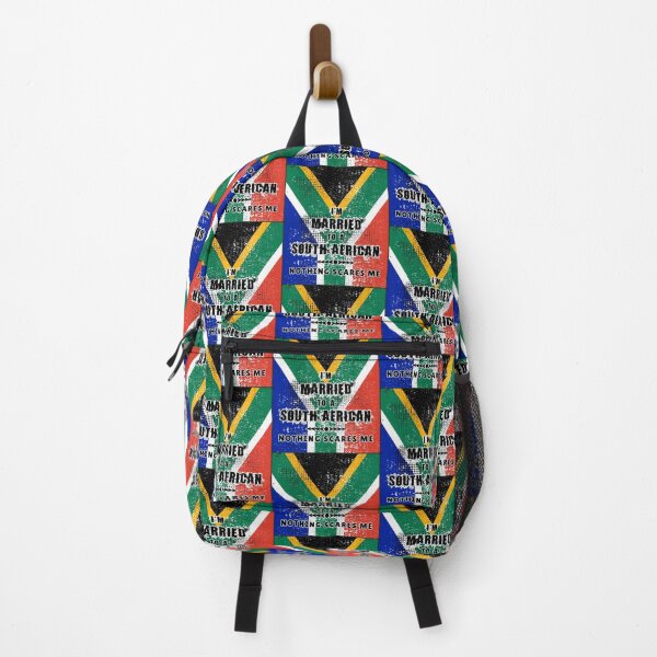 Item preview, I'm married to a South African. Nothing scares me. designed and sold by SolidEarthArt.