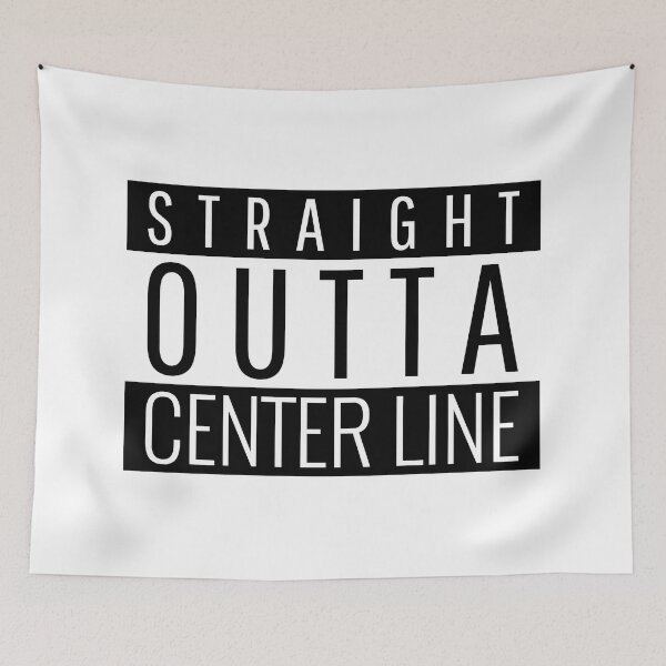 Item preview, Straight Outta Center Line Michigan Center Line MI designed and sold by Teelogic.