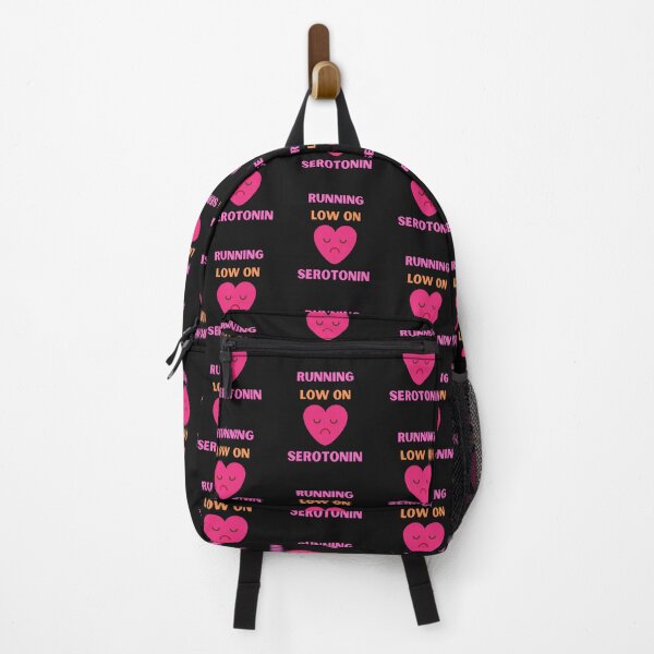 Item preview, Running Low On Serotonin Funny Sad Heart designed and sold by BhavyaBathla.