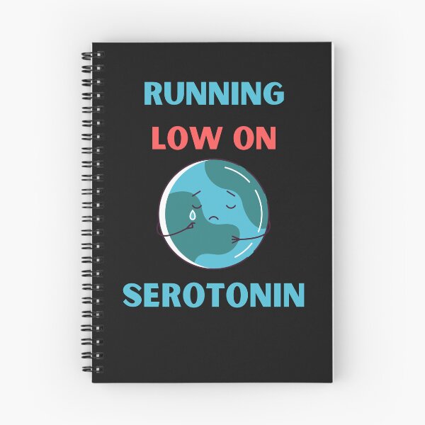 Item preview, Running Low On Serotonin Funny Sad Emoji designed and sold by BhavyaBathla.