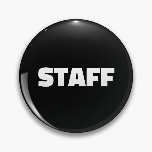 Item preview, STAFF white on Black designed and sold by LewisRichie.