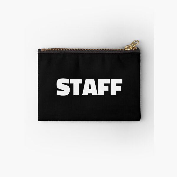 Item preview, STAFF white on Black designed and sold by LewisRichie.