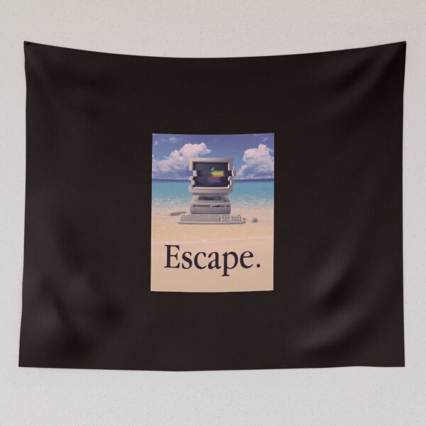 Item preview, Vaporwave Macintosh Classic T-Shirt designed and sold by LukaMihajlovic.