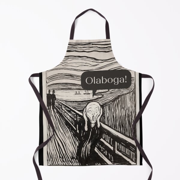 Aperçu de l'œuvre Olaboga ! Pousser un cri créée et vendue par offtza.