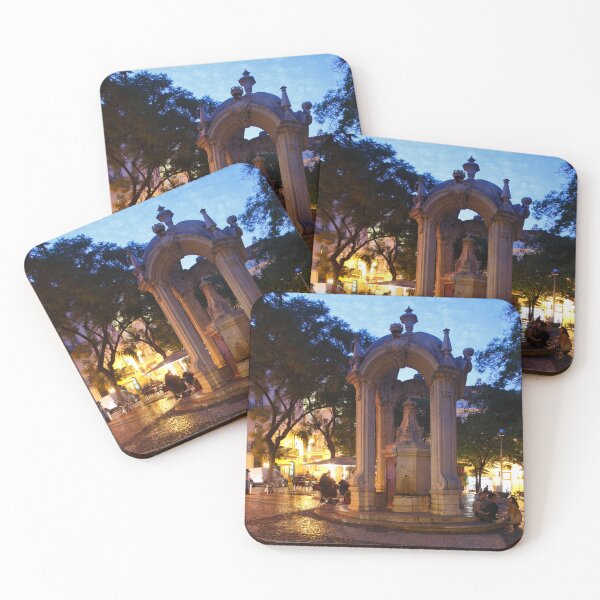 Item preview, Chiado district at dusk Lisbon, Portugal designed and sold by Torsten  Krüger.
