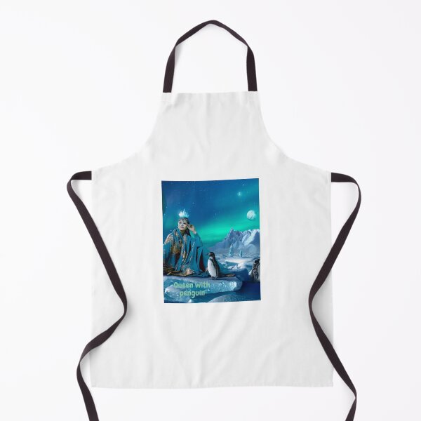 Item preview, Queen with penguin. designed and sold by pirikiti64-.
