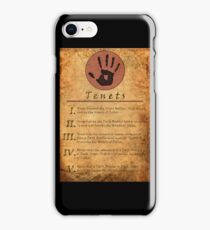 The Elder Scrolls V: Skyrim - Dark Brotherhood Tenents iPhone 8 Case